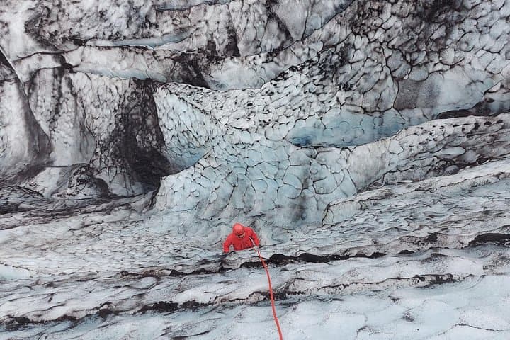 Ice Climbing and Glacier Hiking Adventure at Solheimajokull Glacier, Iceland photo 4