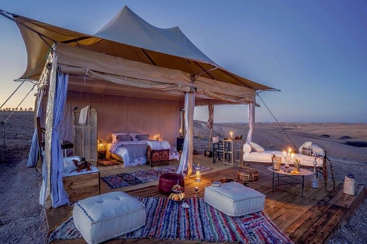 Overnight in Agafay Desert: Luxury Camp, Stargazing & Atlas Views Near Marrakech photo 5