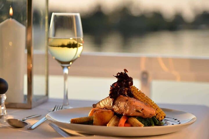 Zambezi River Sunset Dinner Cruise at Victoria Falls — 4-Course Gourmet Experience photo 4