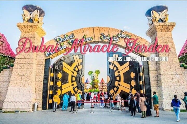 Explore Dubai: Private City Tour with Miracle Garden Ticket photo 2