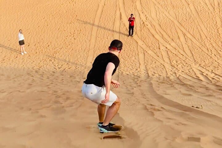 Dubai Red Dunes Sunset Safari — Private Dune Bashing & Bedouin Camp Experience photo 6