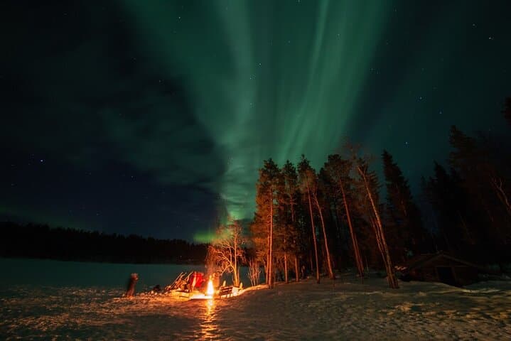 Northern Lights Hunt at a Lappish Cottage near Rovaniemi photo 3