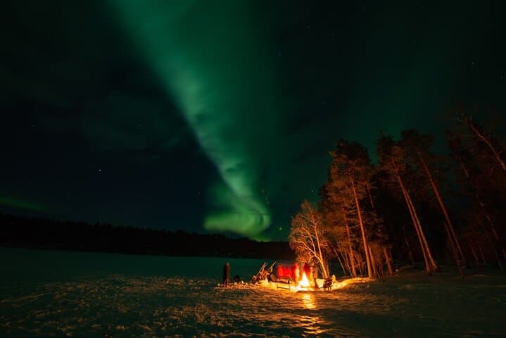 Northern Lights Hunt at a Lappish Cottage near Rovaniemi photo 4