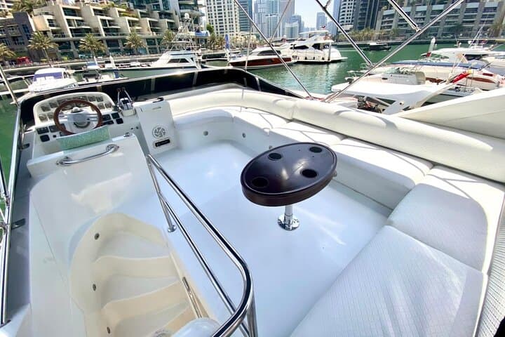 Dubai Marina Private Yacht Charter — Cruise to Atlantis & Burj Al Arab photo 5
