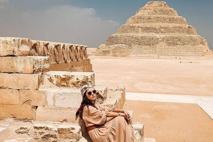 Giza, Saqqara & Memphis Private Day Tour — Camel Ride with an Egyptologist photo 2