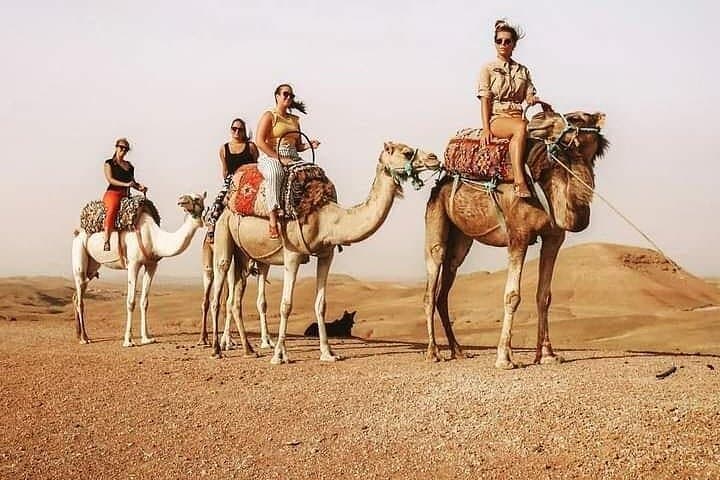 Agafay Desert Sunset Camel Ride from Marrakech — Evening Camel Tour Guide photo 2