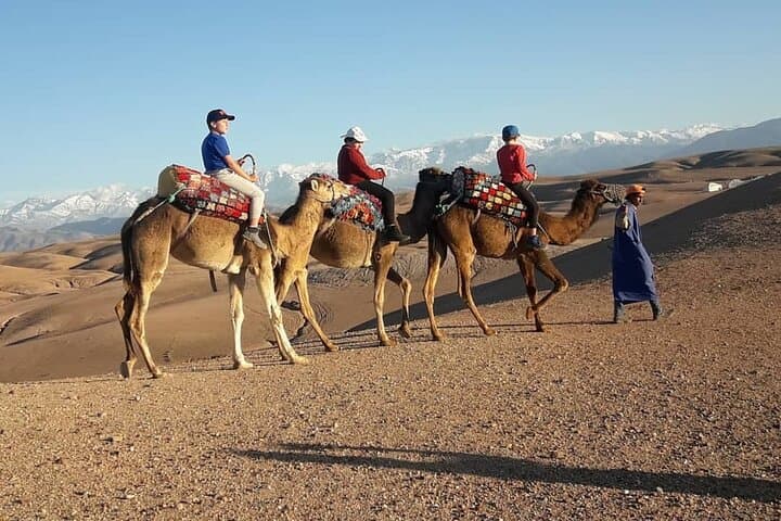 Agafay Desert Sunset Camel Ride from Marrakech — Evening Camel Tour Guide