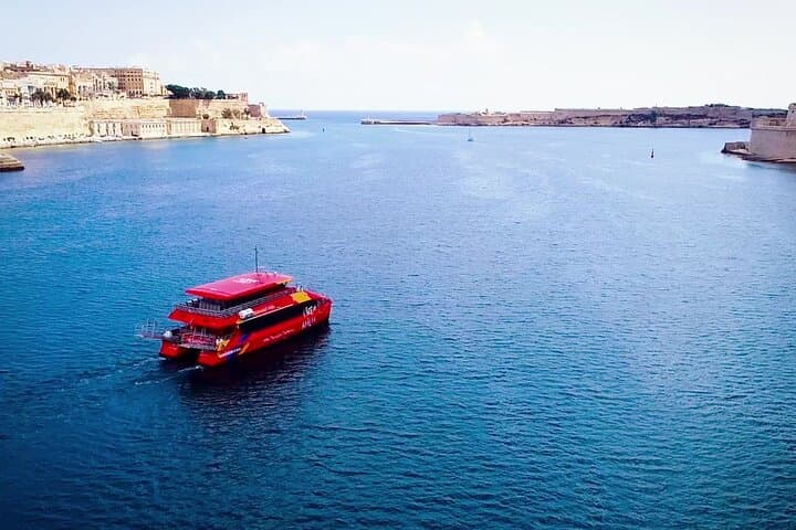 Cruise Malta’s Grand Harbour: 90-Minute Catamaran from Sliema