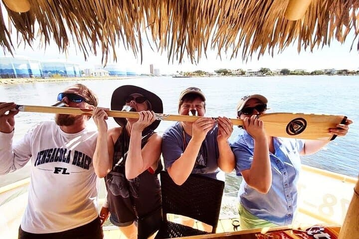 Tiki Boat 3-Hour Fun Cruise — Pensacola Beach Sandbars, Dolphins & Live Music photo 3