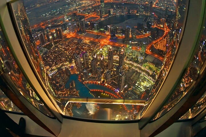 Burj Khalifa Level 124 Entry with 3-Course Burj Club Dinner