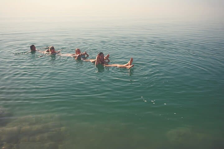 Dead Sea Float & Lunch — Swim the Salt Sea with Hotel Beach Access photo 2