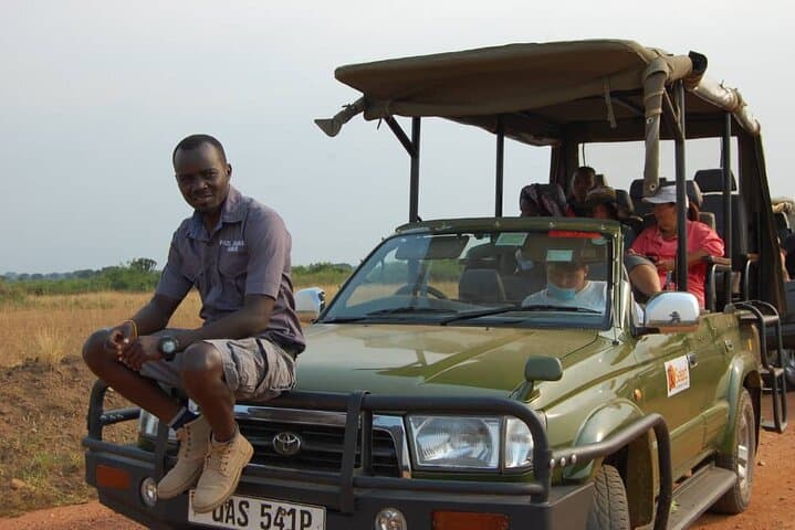 Queen Elizabeth Open Safari Jeeps — Morning Game Drives in Uganda's Wild Plains