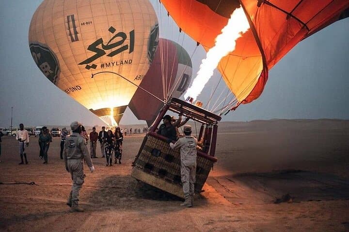 Dubai Hot Air Balloon Sunrise Over the Desert photo 5
