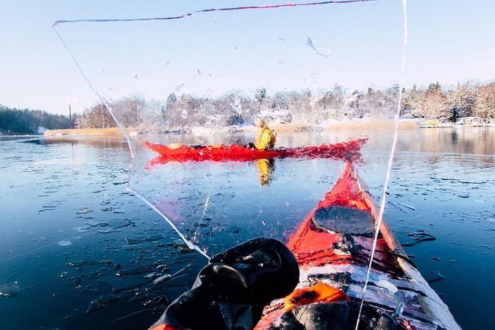 Winter Kayaking Around Vaxholm: Swedish Fika, Sauna and Archipelago Silence photo 3