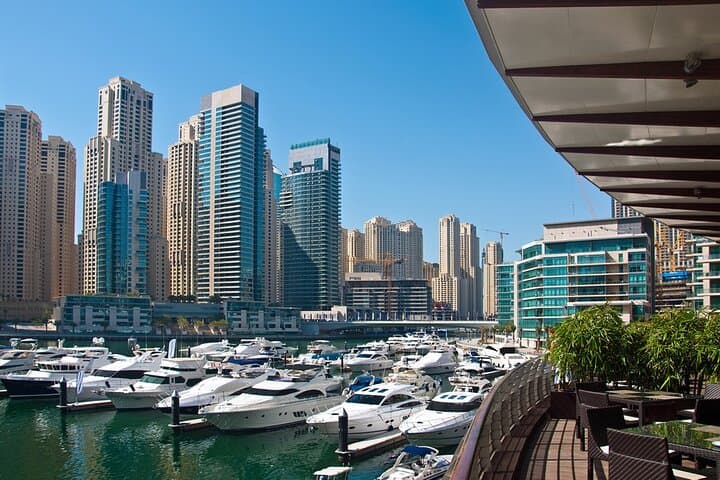 Dubai Marina Luxury Yacht Cruise — Skyline, Palm Jumeirah & Breakfast or BBQ photo 2