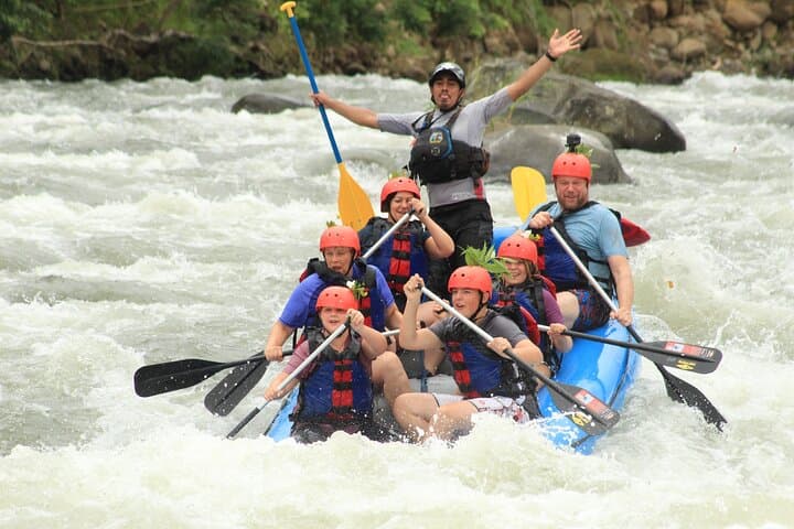 Arenal Combo: Balsa River Rafting and Monkey Farm Farm-to-Table Experience