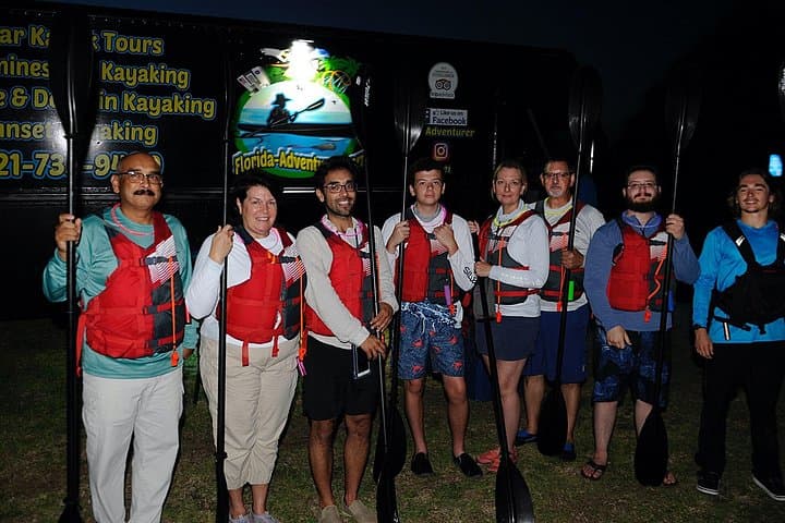Titusville Bioluminescent Clear Kayak Tour — Space Coast Night Paddle photo 4