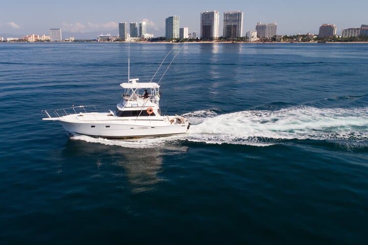 Private Hatteras Yacht Charter in Puerto Vallarta — Fishing, Snorkeling & Whale Watching photo 3