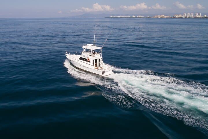 Private Hatteras Yacht Charter in Puerto Vallarta — Fishing, Snorkeling & Whale Watching photo 4