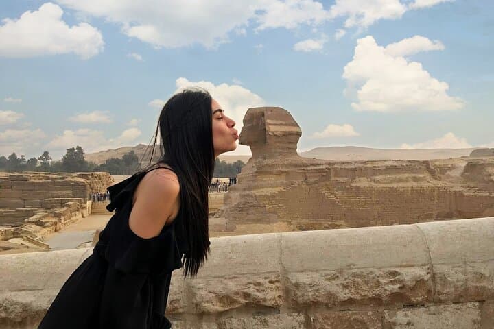 Hurghada to Cairo: Full-Day Pyramids, Grand Egyptian Museum & Nile Experience