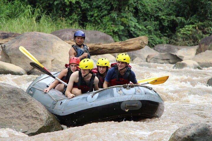Mae Taeng Whitewater Rafting: Full-Day Chiang Mai Adventure with Thai Buffet