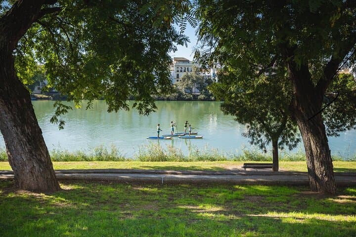 Paddle the Guadalquivir: Private SUP Tour from Triana Bridge