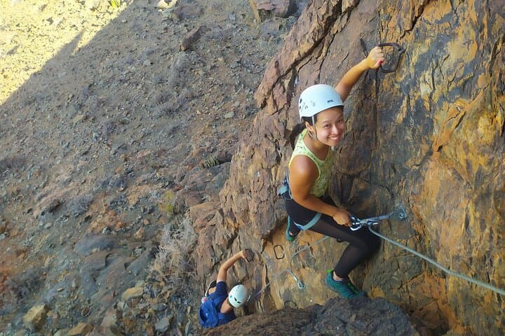 Gran Canaria Via Ferrata Adventure: High Bridge, Caves & Giant Swing photo 5