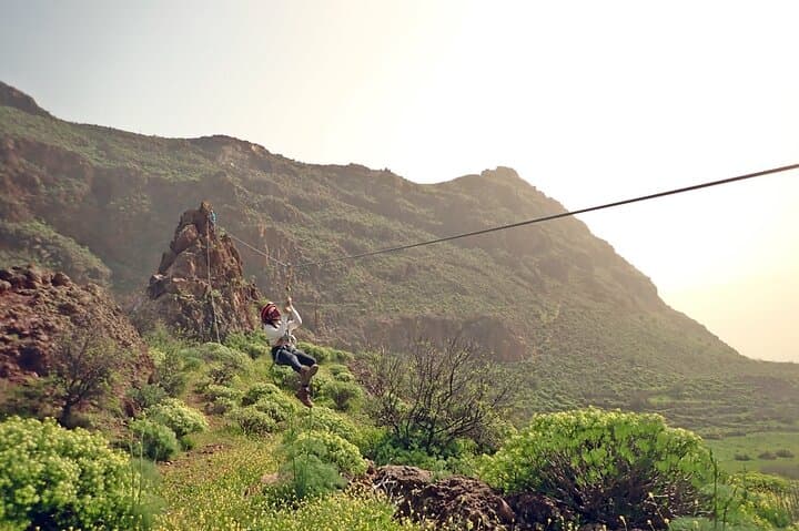 Gran Canaria Multi-Adventure: Climbing, Via Ferrata, Cave & Zipline Circuit photo 4