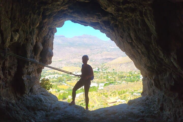 Gran Canaria Multi-Adventure: Climbing, Via Ferrata, Cave & Zipline Circuit