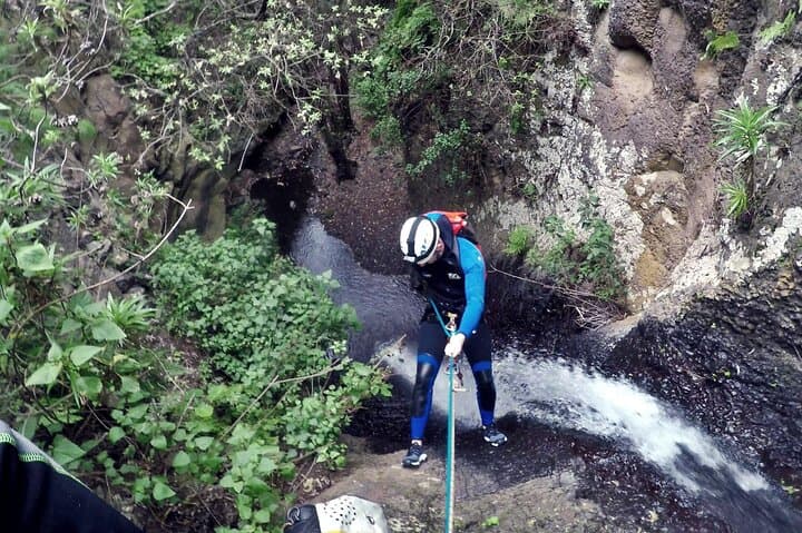 Gran Canaria Aquatic Canyoning — Rappels, Waterfalls & Volcanic Ravines