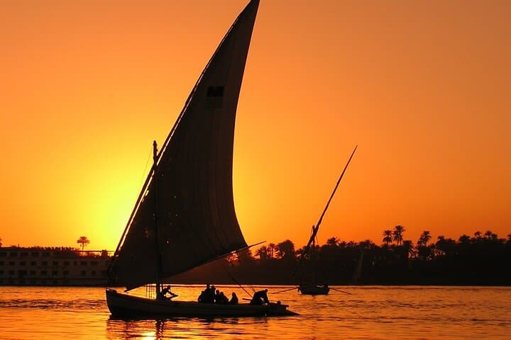 Sail a Traditional Felucca on the Nile and Lunch at Cairo Tower