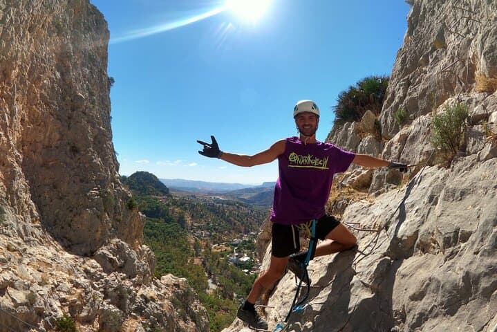 Caminito del Rey Via Ferrata & 35m Zip Line Adventure in El Chorro photo 3
