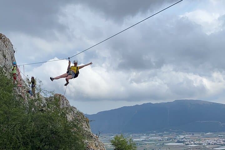 Via Ferrata & Zip Line Zafarraya — Cliffside Adventure Above the Boquete de Zafarraya photo 2