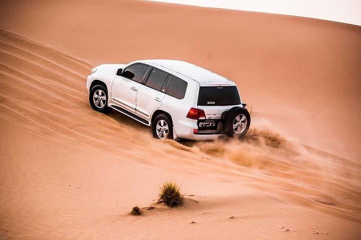 Dubai Desert Safari: Dune Bashing, Sandboarding & Camel Ride with BBQ Dinner photo 4