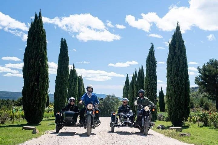 Aix-en-Provence Sidecar Tour: 2-Hour Wine & Sainte-Victoire Scenic Ride with Tasting photo 1