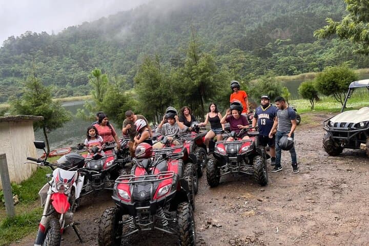 Guided ATV Tour to Laguna Verde de Apaneca — 90-Min Off-Road Adventure in El Salvador