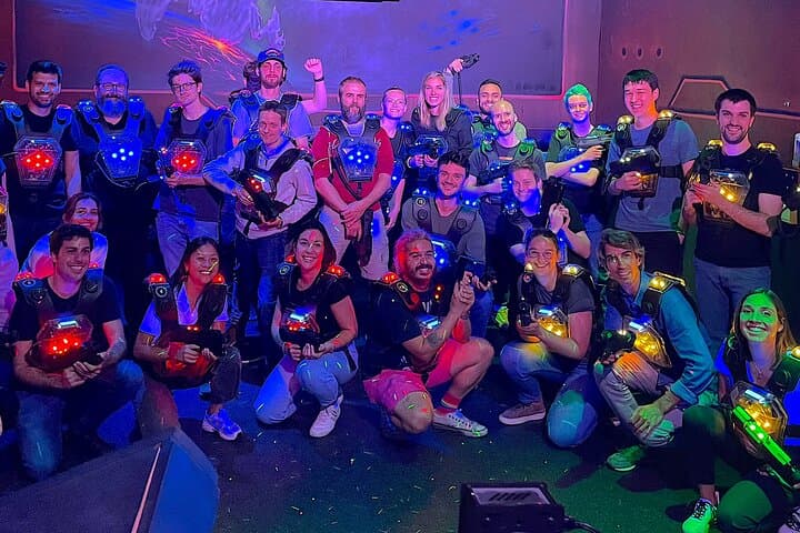 Two Laser Tag Games in Etterbeek — High-Energy Indoor Arena in Brussels photo 2