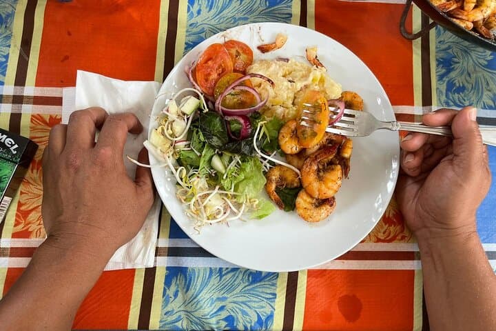 Secret Garden Dinner in Guyana with The Singing Chef Eon John photo 3