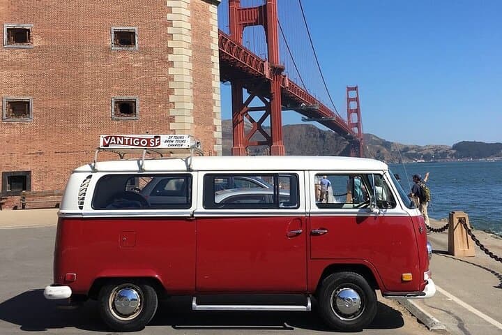 San Francisco VW Bus Private Tour — 4-Hour Vantigo City Drive