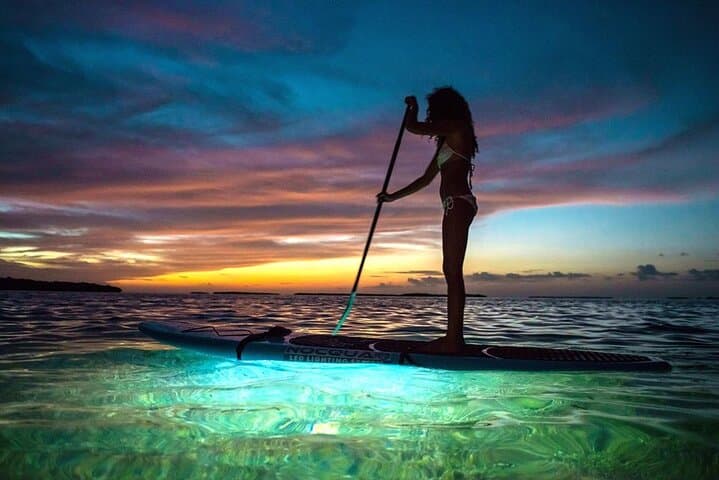 Cartagena Sunset Glow Paddleboard Tour — LED Night SUP Experience