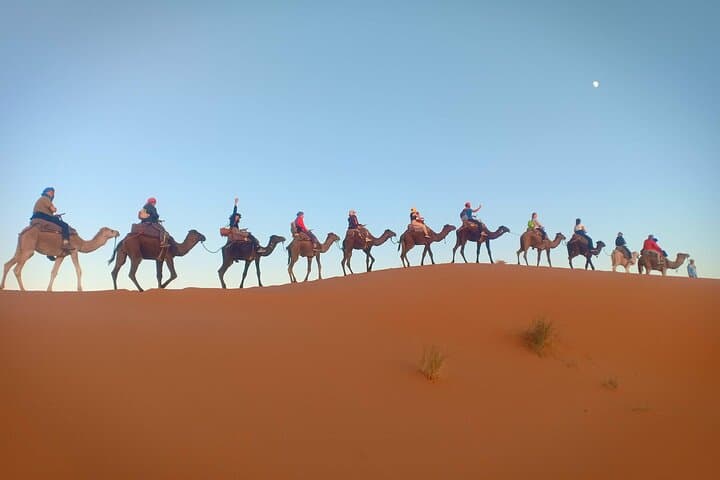 Marrakesh to Fez: 3-Day Merzouga Desert Camping and Camel Trek