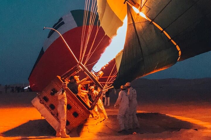 Dubai Hot Air Balloon Sunrise Over the Desert photo 5