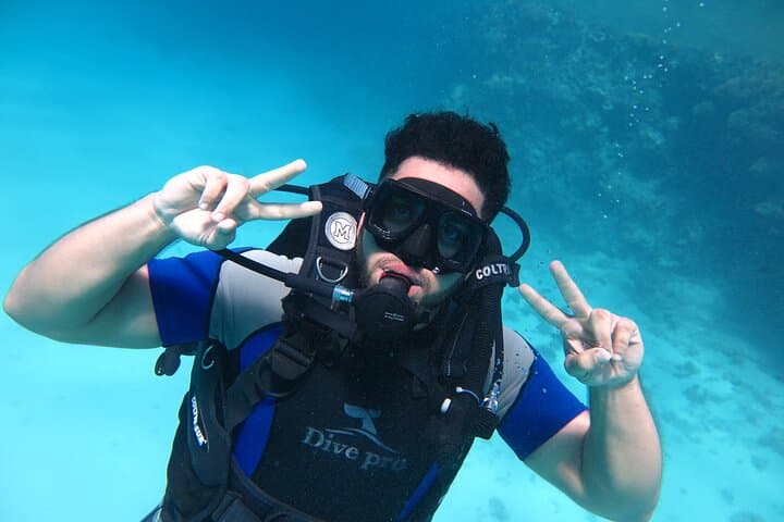 Introductory Red Sea Diving in Hurghada — 2-Stop Beginner Boat Dive with Lunch