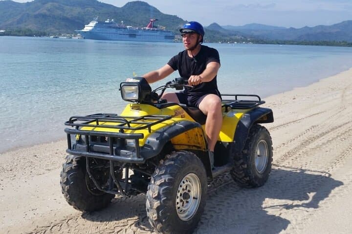 Amber Cove Super ATV Tour: Puerto Plata Taino Bay Shore Excursion