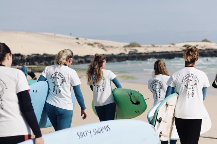 Corralejo Surf Lessons for Beginners & Intermediates — Small-Group 4‑Hour Class photo 2