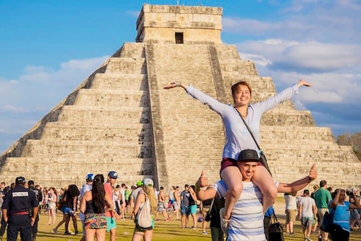 Chichen Itza All-Day Experience: Cenote Swim & Valladolid Day Tour from Cancun