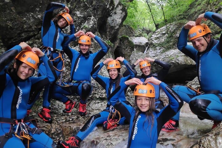 Canyoning in Susec Canyon Near Bovec — Beginner-Friendly Jumps & Natural Slides photo 5