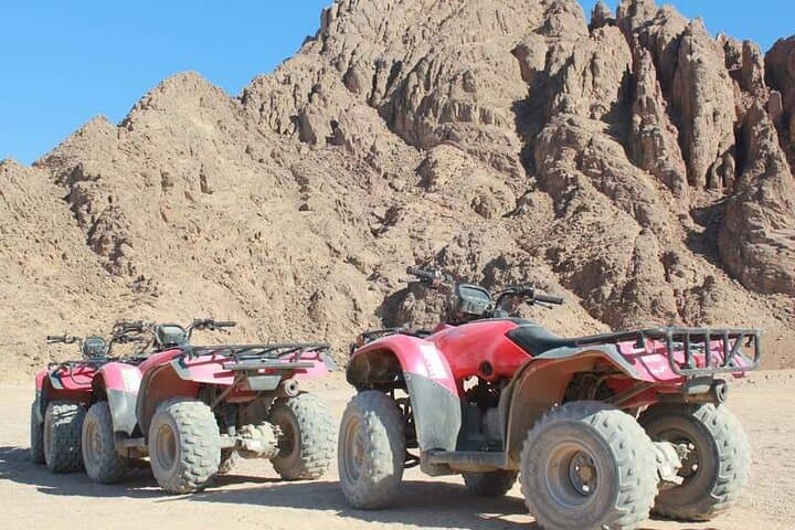 Sinai Desert Quad Biking: Sunrise & Sunset ATV Tours from Sharm El Sheikh photo 4