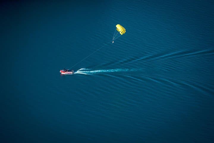 Parasailing Over Sharm El Sheikh: Red Sea Aerial Views from Sharm El-Maya photo 1