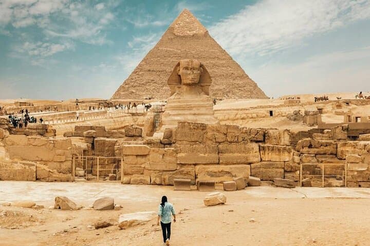 Private Giza Pyramids, Sphinx & Egyptian Museum Tour with Camel Ride photo 3